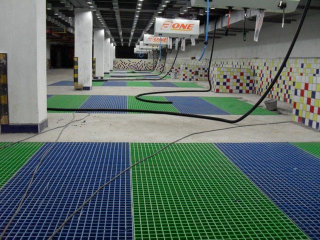 4s店玻璃钢格栅