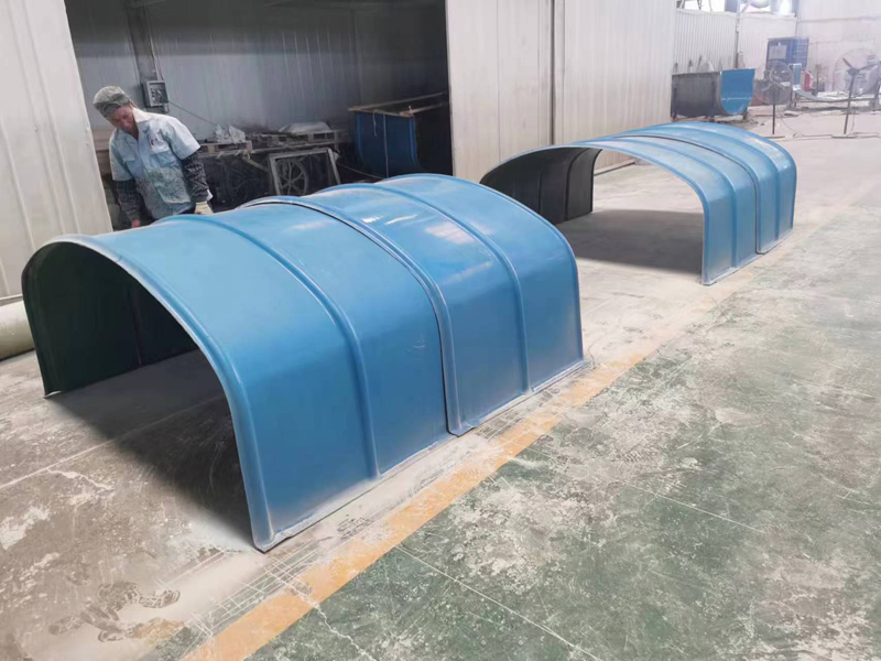 输送机玻璃钢防雨罩