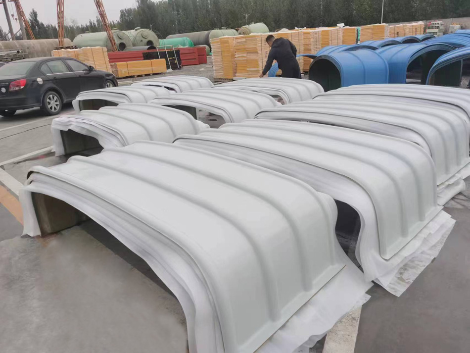 输送机玻璃钢防雨罩