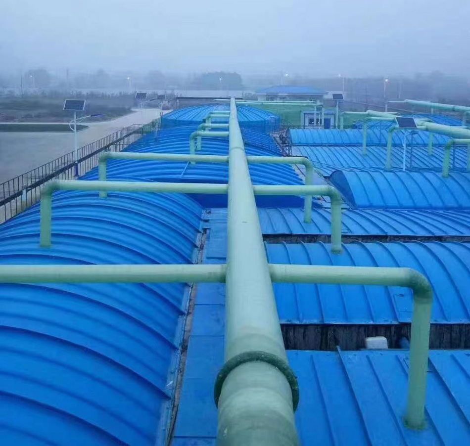 河北厂家 玻璃钢拱形盖板