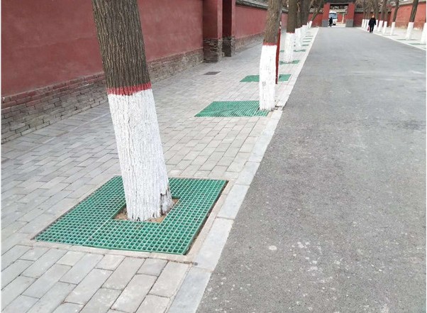 玻璃钢树池篦子的作用，对城市文化品位和美化城市环境的优点