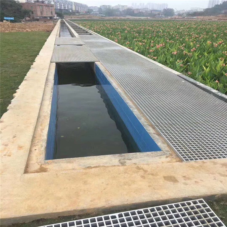 玻璃钢格栅 污水池盖板  @地沟格栅盖板