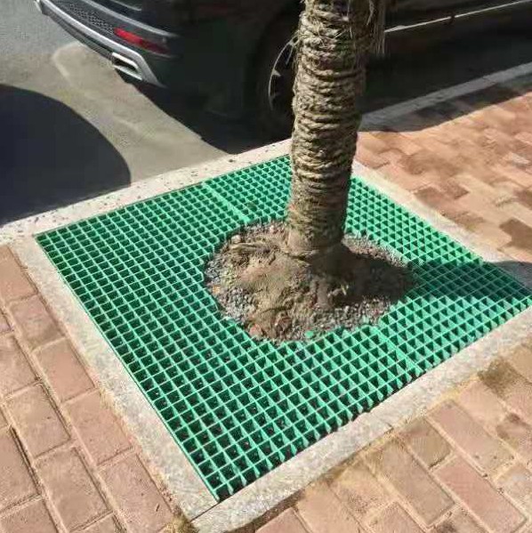 树坑篦子为树木供给让人满意的成长背景@玻璃钢树篦子