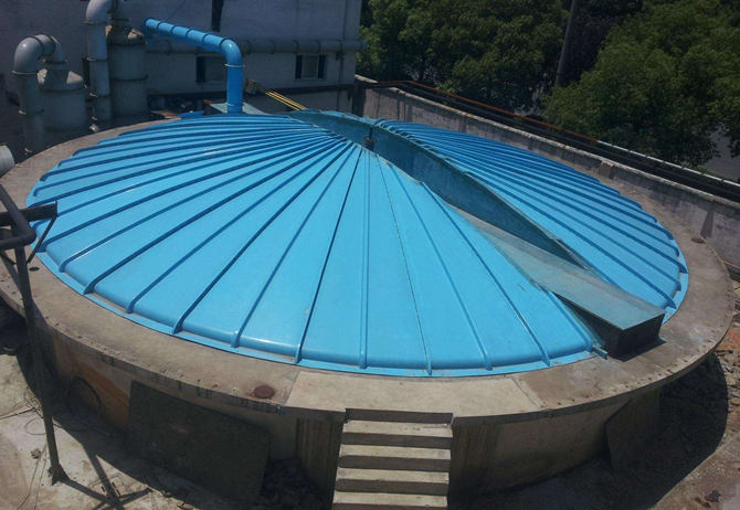玻璃钢除臭污水池盖板