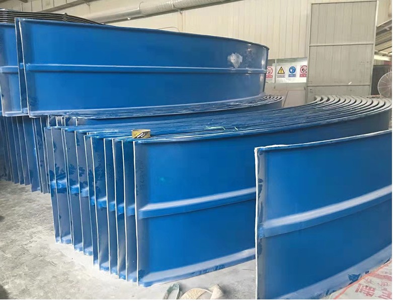 玻璃钢拱形盖板耐磨防滑 弧形盖板的应用