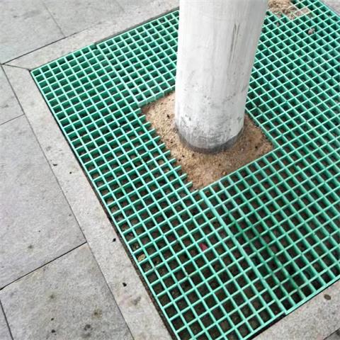 什么是树池篦子@玻璃钢树池盖板